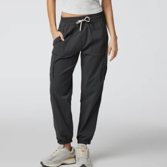 Vuori Scout Jogger Cargo Pant Vintage Black XXS EUC - Picture 1 of 15